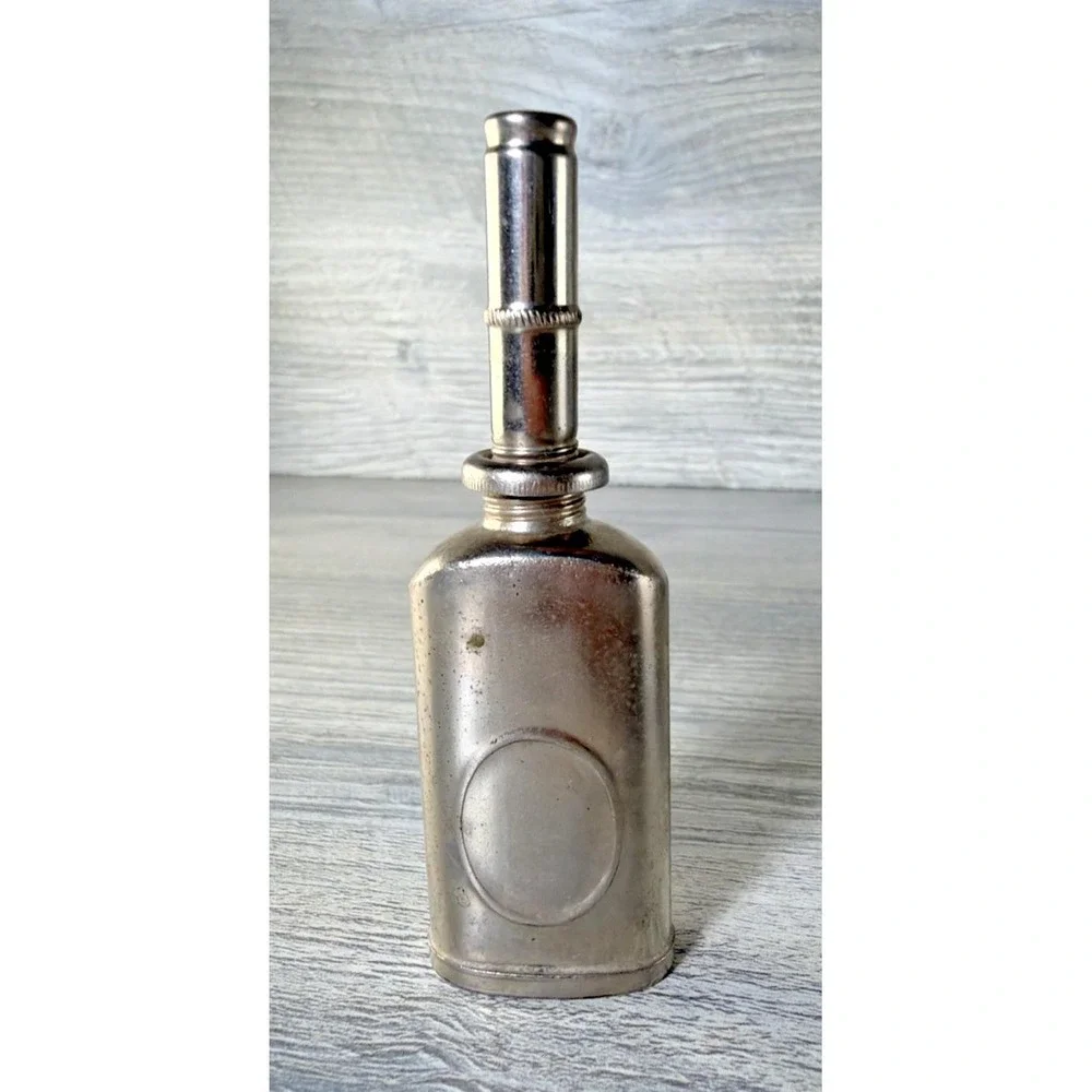 Small Miniature Pocket Oiler Oil Can Firearm Sewing Bike Antique Vintage USA